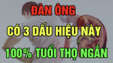 Phần lớn đàn ông có tuổi thọ ngắn đều có 3 đặc điểm chung này, xem bạn có không?