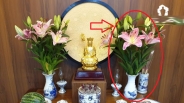Lọ hoa trên bàn thờ đặt bên trái hay bên phải mới có lộc? Để ý kẻo gặp hoạ